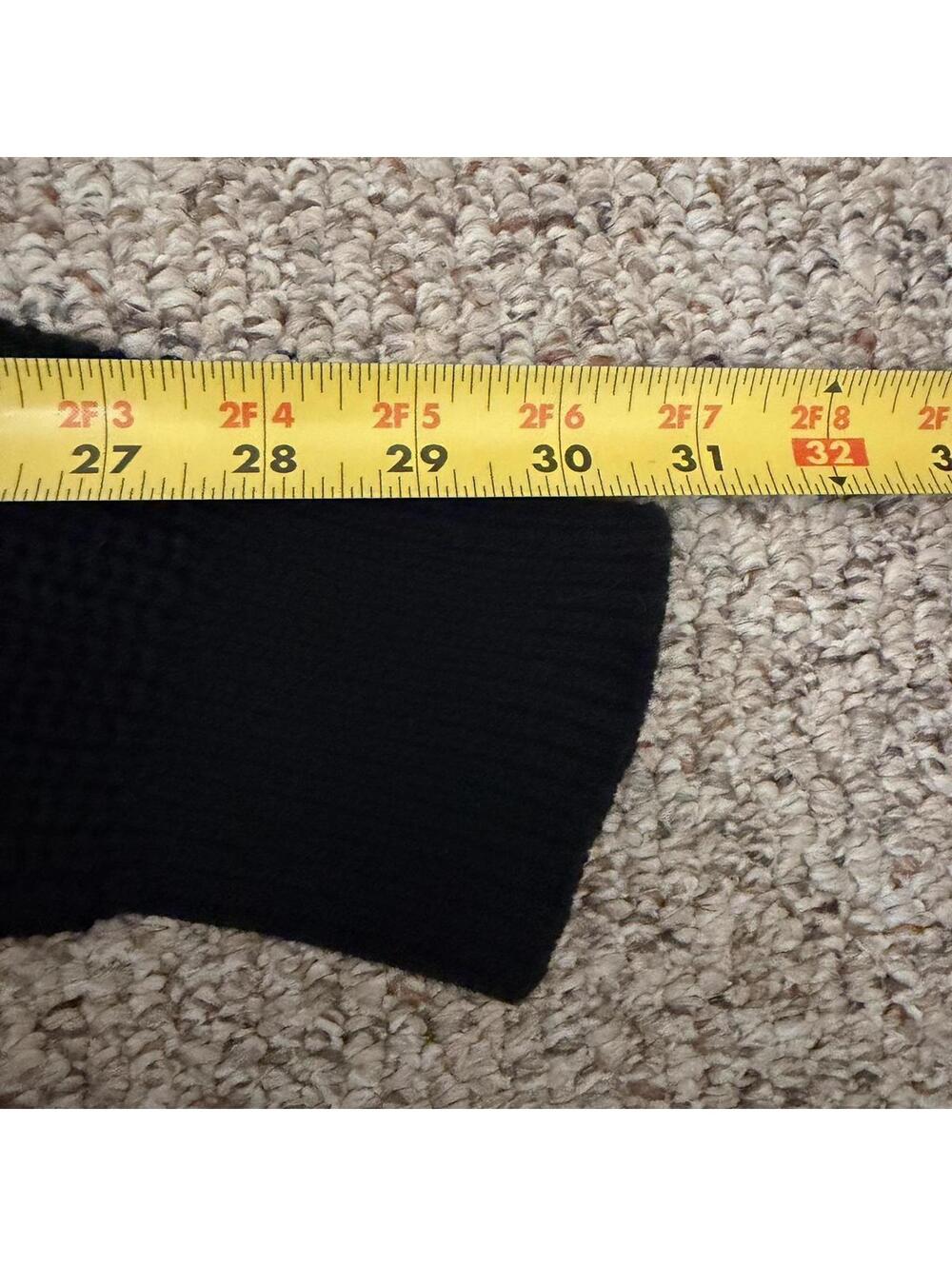 Gap black ribbed knit 100% cotton sweater - Picture 8 of 8